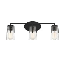 Sacremento 3 Light 24" Wide Bathroom Vanity Light