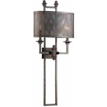 Structure 2 Light 39.25" Tall Wall Sconce