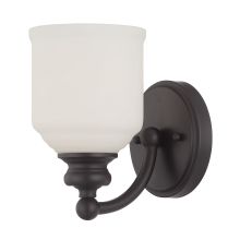 Melrose Single Light 8" Tall Wall Sconce