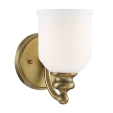 Melrose Single Light 8" Tall Wall Sconce