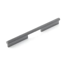 MODO Euro Modern 8" Center to Center Cabinet Pull with Knurled Metal Handle - Made in Brazil
