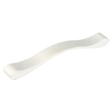 Wave 6-5/16" Center to Center Contemporary Elegant Curved Cabinet Handle / Cabinet Pull - Made in Italy