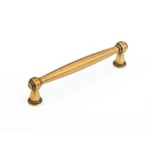 Firenza 5-1/16" Center to Center Traditional Old World Bar Handle Cabinet Pull - Made in Italy