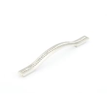 PACK of 10 - Skyevale 5 or 6-5/16" Center to Center Luxe Designer Cabinet Handle Pull with Crystals - Made in Italy