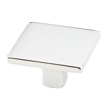 Armadio 1-3/8" Modern Flat Square Cabinet Knob / Drawer Knob