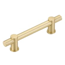 Fonce 4" Center to Center Modern Euro Bar Style Cabinet Pull
