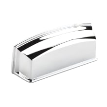 Menlo Park 3-1/2" Center to Center Contemporary Cabinet Cup Handle / Drawer Cup Pull