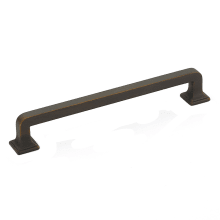 Menlo Park 6" Center to Center Squared Cabinet Handle / Drawer Pull with Curved Corners