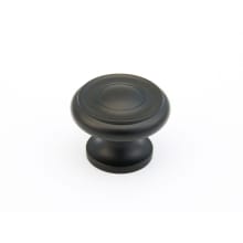 Traditional Designs 1-1/2" Round Mushroom Solid Brass Cabinet Knob - PACK of 25
