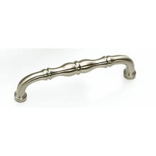 Colonial 4" Center to Center Traditional Knuckled Handle Solid Brass Cabinet Pull