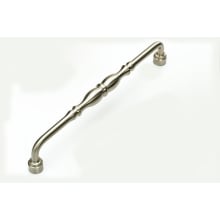 Colonial 12" Center to Center Traditional Knuckled Handle Solid Brass Appliance Pull / Cabinet Pull