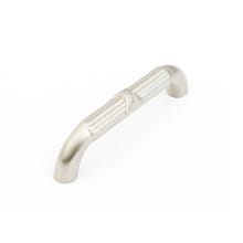 Versailles 3-3/4" Center to Center French Traditional Solid Brass Cabinet Handle Pull