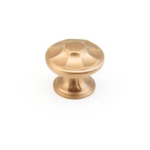 Pack of 25 - Empire 1-3/8 Classical Faceted Round Cabinet Knob