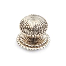 Sonata 1-1/4" Beaded Ball Solid Brass Luxury Globe Glam Cabinet Knob / Drawer Knob