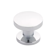 Northport 1-3/8" Modern Flat Disc Round Maritime Nautical Mushroom Cabinet Knob / Drawer Knob