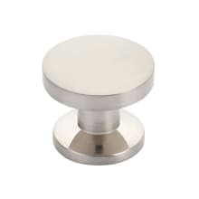 Northport 1-3/8" Modern Flat Disc Round Maritime Nautical Mushroom Cabinet Knob / Drawer Knob