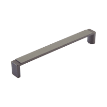 Quadrato 160 mm (6.3") Center to Center Industrial Knurled Cabinet Handle Cabinet Pull - Made in Italy