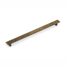 Mosaic 12-5/8" Center to Center Contemporary Luxe Bar 14.5" Cabinet Handle Pull - Made in Italy