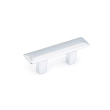 SkyeVale 1-1/4" Center to Center Contemporary Sleek Beveled Cabinet Bar Handle / Drawer Bar Pull - Made in Italy