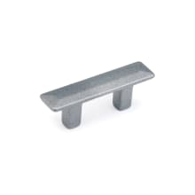 SkyeVale 1-1/4" Center to Center Contemporary Sleek Beveled Cabinet Bar Handle / Drawer Bar Pull - Made in Italy