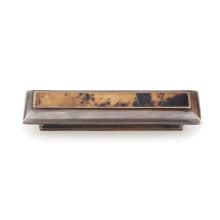 Symphony 3" Center-to-Center Designer Luxury Solid Brass Cabinet Bar Handle Pull with Shell Inlays