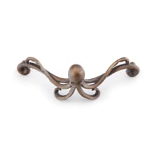 Neptune 4-1/4" Center to Center Ocean Solid Brass Nautical Octopus Cabinet Handle Pull / Drawer Pull