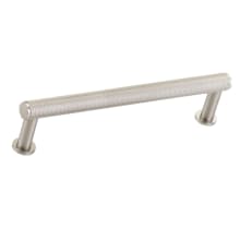 Pub House 5" Center to Center Knurled Handle Solid Brass Cabinet Bar Handle / Drawer Bar Pull