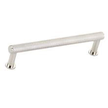 Pub House 5" Center to Center Knurled Handle Solid Brass Cabinet Bar Handle / Drawer Bar Pull