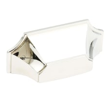 Empire 3" Center to Center Scalloped Shell Contemporary Cabinet Cup Handle / Drawer Cup Pull