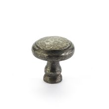 Artifex Rustic 1-1/2" Mushroom Round Cabinet Knob - Made in Italy
