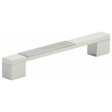 Urbano 6" Center to Center Contrast Knurled Modern Square Cabinet Handle / Drawer Pull - Contemporary Industrial