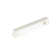 Classico Pack of 25 - 5" Center to Center Modern Squared Handle Cabinet Pulls - Made in Italy