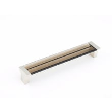 Positano 6-5/16" Center to Center Smoke Acrylic Cabinet Handle / Drawer Pull - Made in Italy