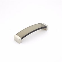 Positano 5-1/16" Center to Center Smoke Acrylic Arch Cabinet Handle / Drawer Pull