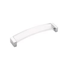 Positano 6-5/16" Center to Center Clear Acrylic Arch Cabinet Handle / Drawer Pull
