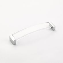 Positano 8-3/4" Center to Center Modern Acrylic Cabinet Handle Pull - Made in Italy