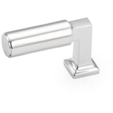 Haniburton 2" Long Contemporary Urban Lever Style Solid Brass Finger Cabinet Bar Knob / Drawer Knob