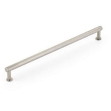 Pub House 10" Center to Center Diamond Knurled Solid Brass Bar Style Cabinet Handle / Drawer Pull
