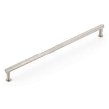 Pub House 12" Center to Center Diamond Knurled Bar Solid Brass Cabinet Pull