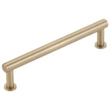 Pub House 5" Center to Center Smooth Bar Solid Brass Cabinet Pull Cabinet Handle