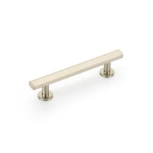 Heathrow 4" Center to Center Contemporary Solid Brass Bar Cabinet Pull