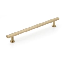 Heathrow 12" Center to Center Contemporary Bar Solid Brass Appliance Pull / Large Cabinet Handle Pull