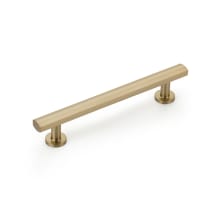 Heathrow 5" Center to Center Contemporary Bar Solid Brass Cabinet Handle / Drawer Pull