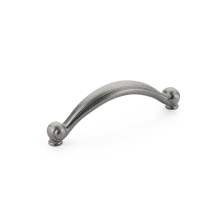 Cabriole 3-3/4" Center to Center Traditional Arch Bow Cabinet Handle / Drawer Pull