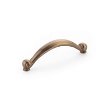 Cabriole 3-3/4" Center to Center Traditional Arch Bow Cabinet Handle / Drawer Pull