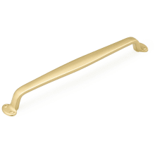 Country 15" Center to Center Solid Brass Traditional Handle Appliance Pull