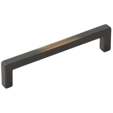 Vinci 5" Center to Center Rustic Contemporary Solid Bronze Cabinet Handle Pull - Made in Italy