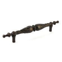 Cantata 12" Center to Center Solid Brass Ornate Classical Venetian Bar Appliance Pull