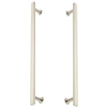 Heathrow 18" Center to Center Back to Back Solid Brass Cabinet Handles / Back to Back Door Pulls