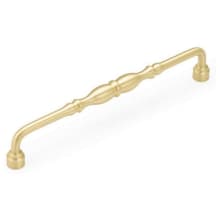 Colonial 12" Center to Center Concealed Screw Handle Solid Brass Appliance Pull